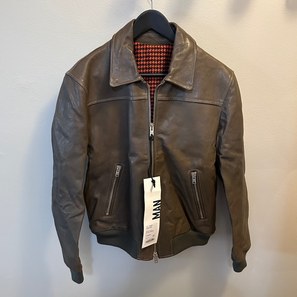 Brown Leather Jacket